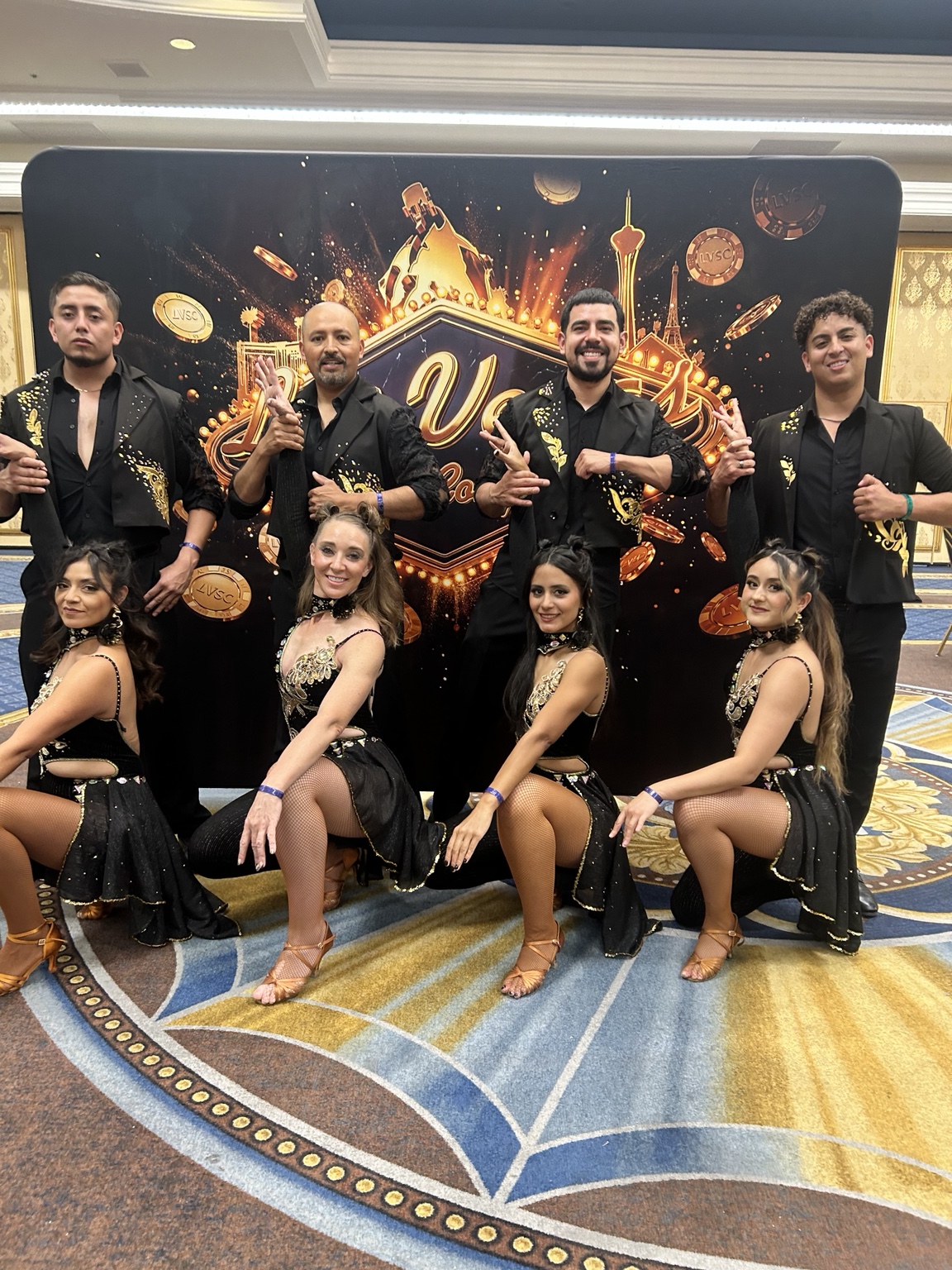 FÉNIX adult Bachata teams at the Las Vegas congress